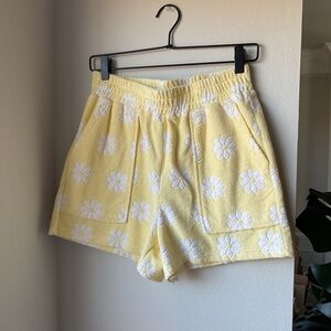 YLLW The Label Terri Cloth Daisy Women's Shorts